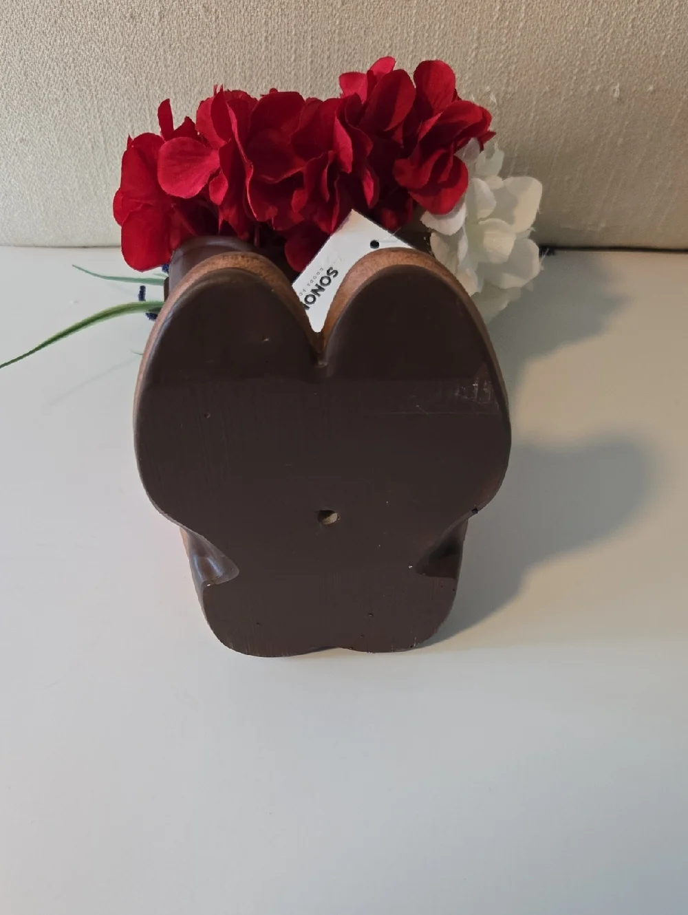 Sonoma Red, Blue, Brown Western Boot Floral Vase